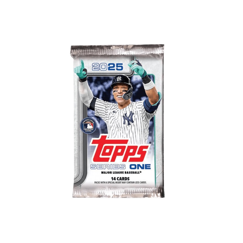 2025 Topps MLB Series 1 Baseball Trading Card Retail Pack