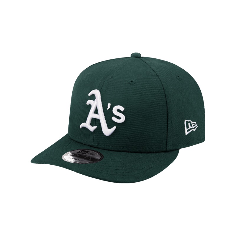 Athletics New Era MLB Team Pre-Curved 9FIFTY Snapback Hat – Green