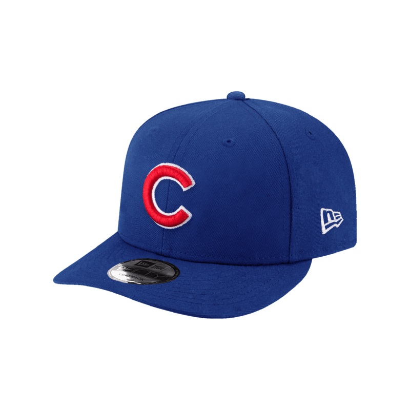 Chicago Cubs New Era MLB Team Pre-Curved 9FIFTY Snapback Hat – Blue