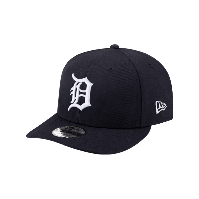 Detroit Tigers New Era MLB Team Pre-Curved 9FIFTY Snapback Hat – Navy