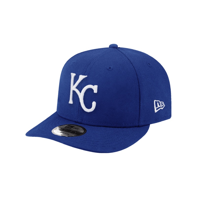 Kansas City Royals New Era MLB Team Pre-Curved 9FIFTY Snapback Hat – Blue
