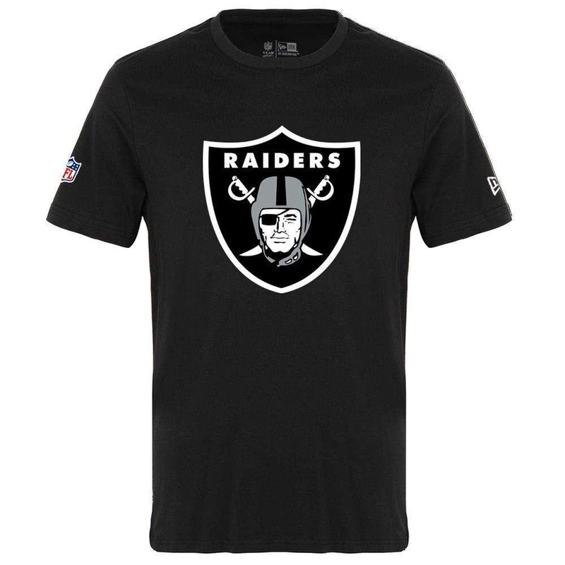 Las Vegas Raiders New Era NFL Team Logo T-Shirt – Black