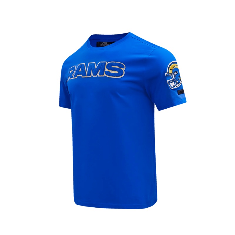 Los Angeles Rams Pro Standard NFL Classic Chenille Flex T-Shirt – Blue