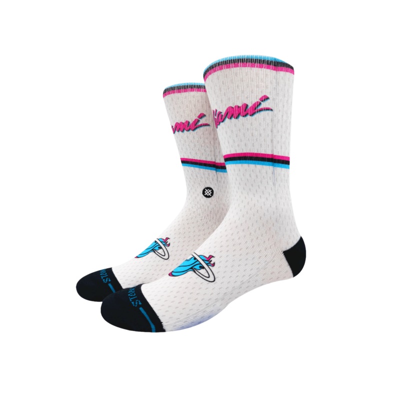 Miami Heat Stance NBA 24-25 City Edition Crew Socks