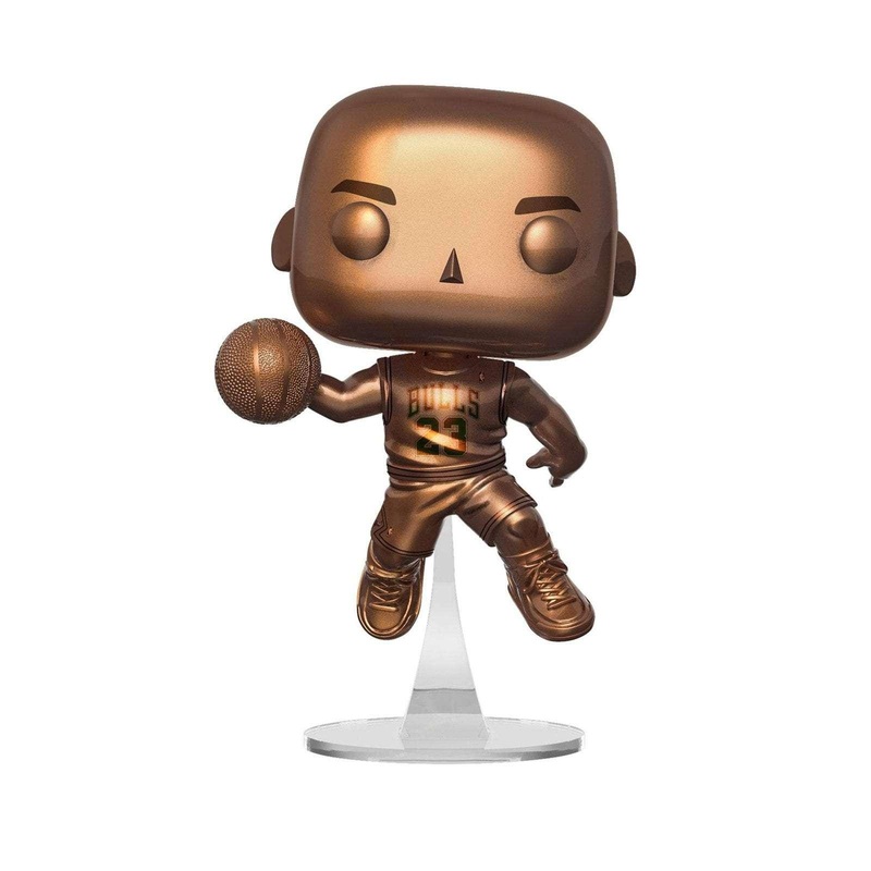 Michael Jordan Chicago Bulls Funko NBA Special Edition Pop 54 Figure – Bronzed
