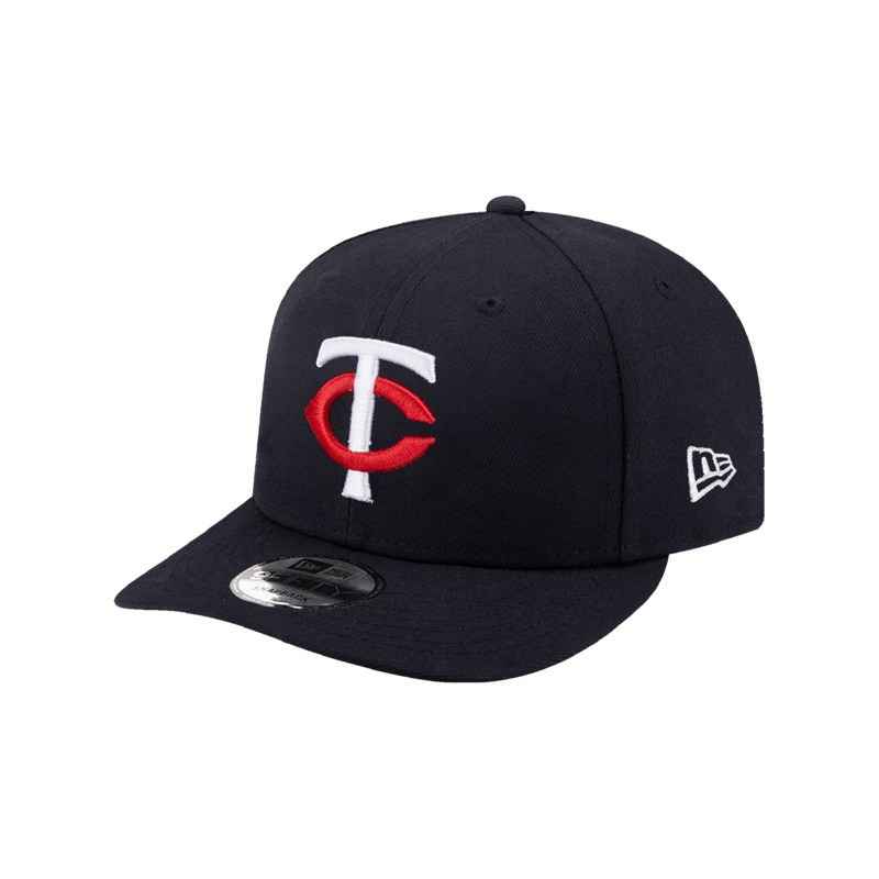 Minnesota Twins New Era MLB Team Pre-Curved 9FIFTY Snapback Hat – Navy