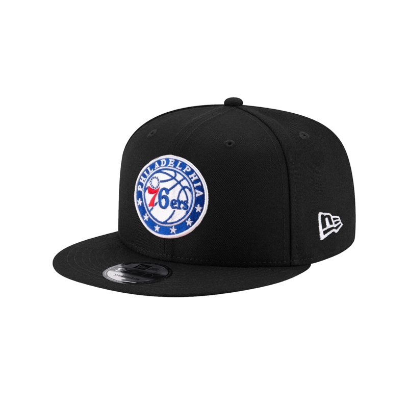 Philadelphia 76ers New Era NBA Team 9FIFTY Snapback Hat – Black