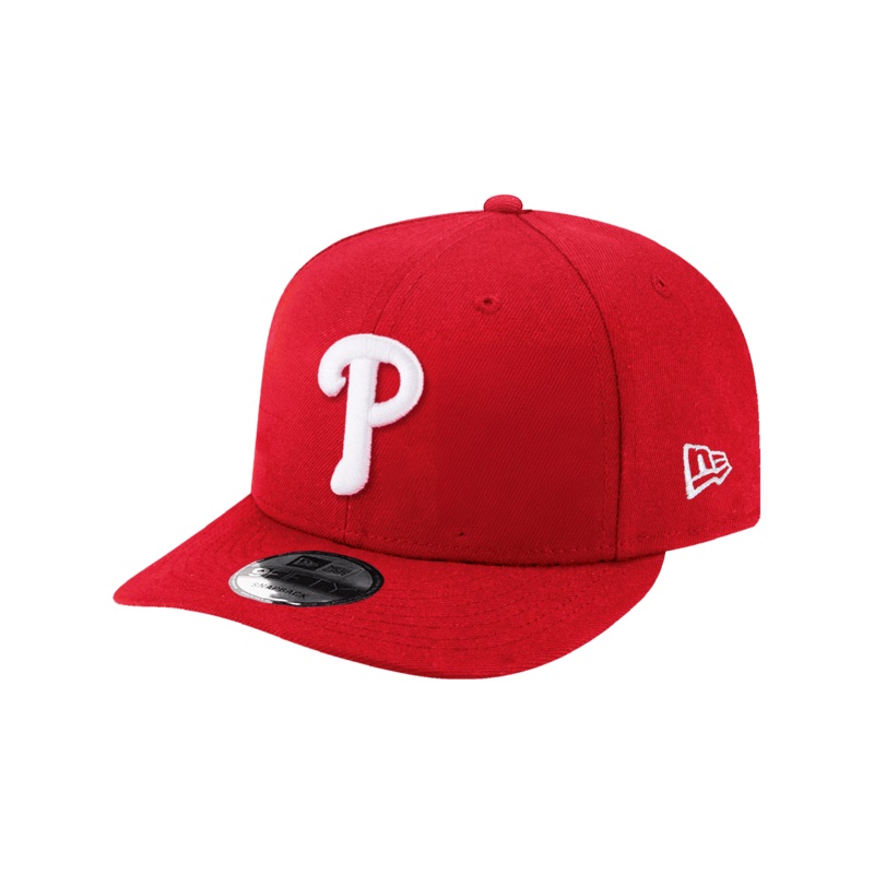 Philadelphia Phillies New Era MLB Team Pre-Curved 9FIFTY Snapback Hat – Red