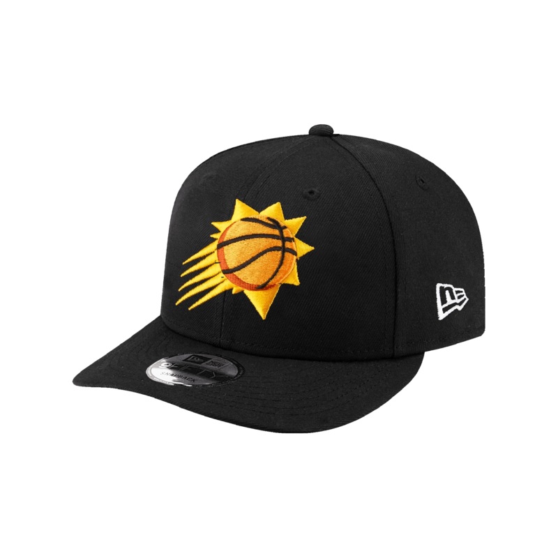 Phoenix Suns New Era NBA Team Pre-Curved 9FIFTY Snapback Hat – Black