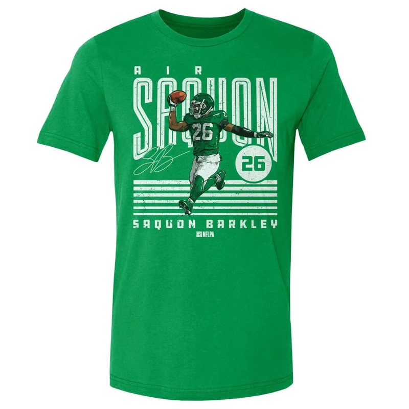 Saquon Barkley Philadelphia Eagles 500 Level NFL Air T-Shirt – Kelly Green
