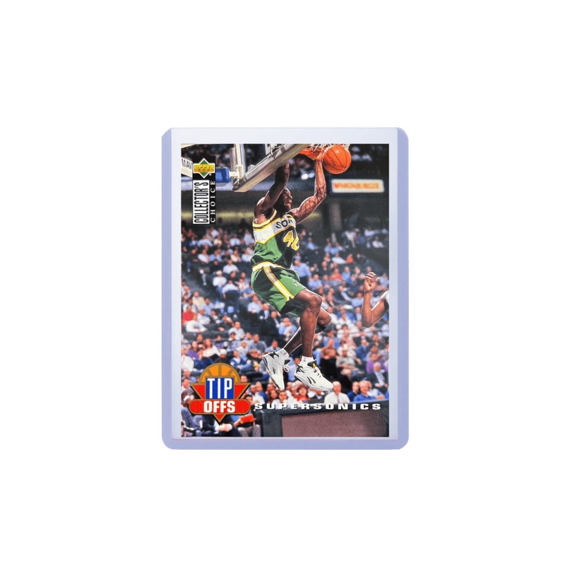 Shawn Kemp Seattle Supersonics Upper Deck NBA 94-95 Tip Offs Card
