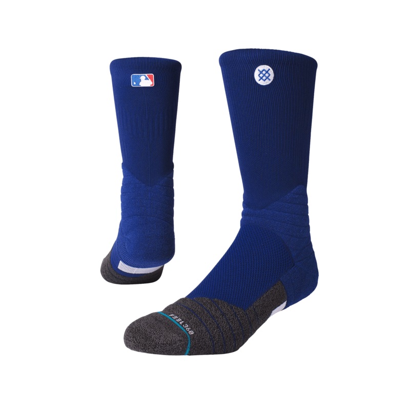 Stance MLB On-Field Diamond Pro Batterman Crew Socks – Blue