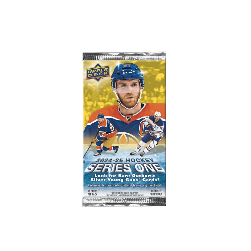 Upper Deck NHL 24-25 Series 1 Mega Trading Card Pack