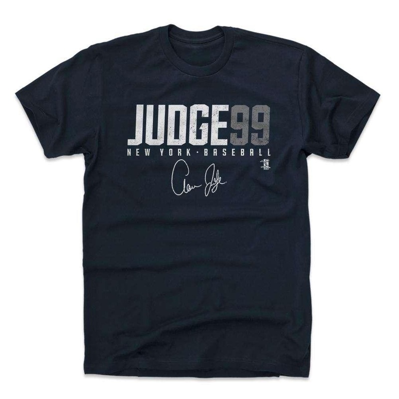 Aaron Judge New York Yankees 500 Level MLB Name T-Shirt – Navy