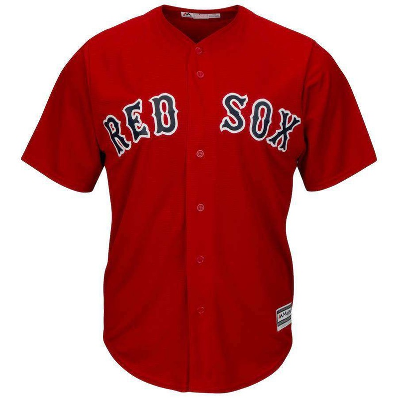 Boston Red Sox Majestic MLB AC Cool Base Replica Jersey – Red