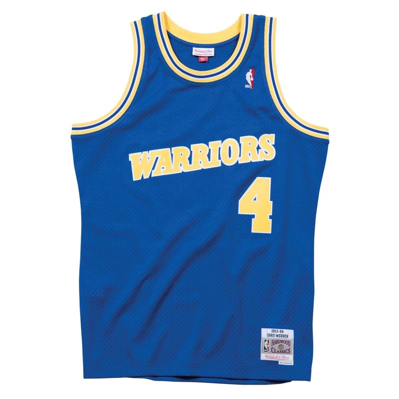 Chris Webber Golden State Warriors Mitchell & Ness NBA Swingman Jersey – Blue