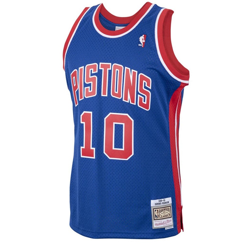 Dennis Rodman Detroit Pistons Mitchell & Ness NBA 88-89 Swingman Jersey – Blue