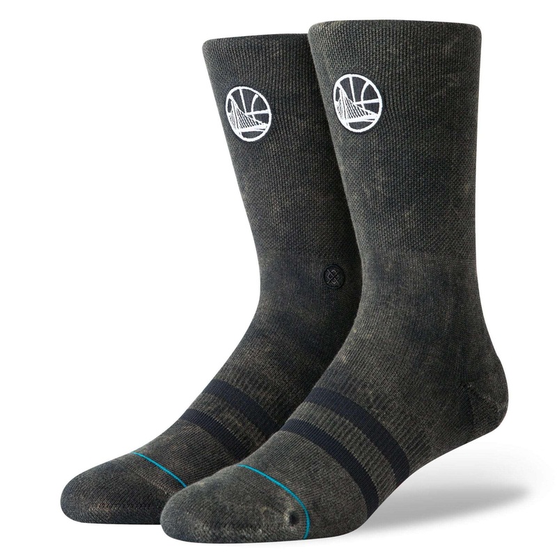 Golden State Warriors Stance NBA Blacktop Crew Socks – Black