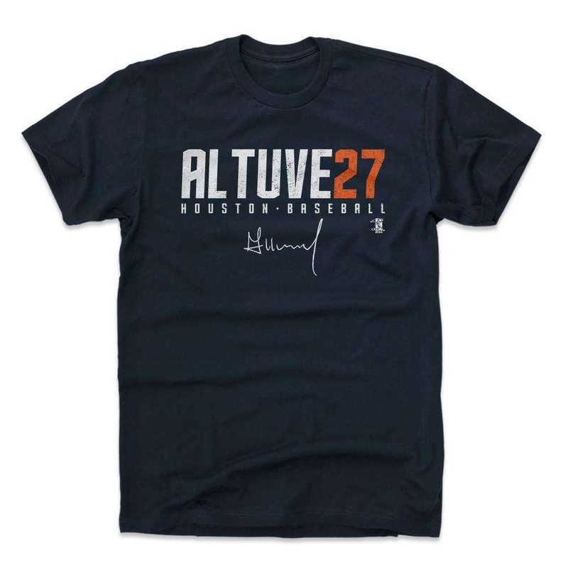 Jose Altuve Houston Astros 500 Level MLB Name T-Shirt – Navy