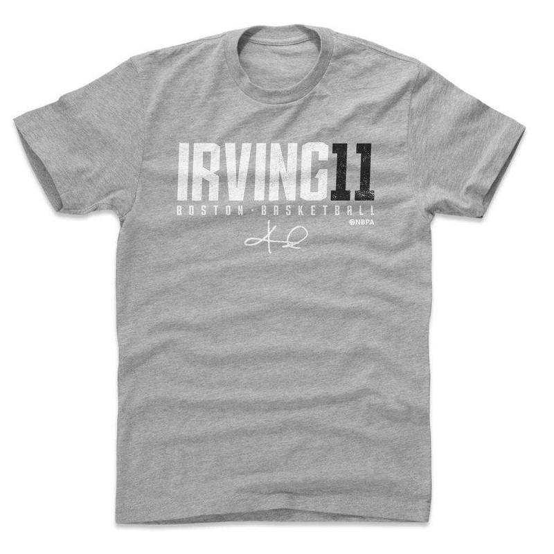 Kyrie Irving Boston Celtics 500 Level NBA Name T-Shirt – Grey