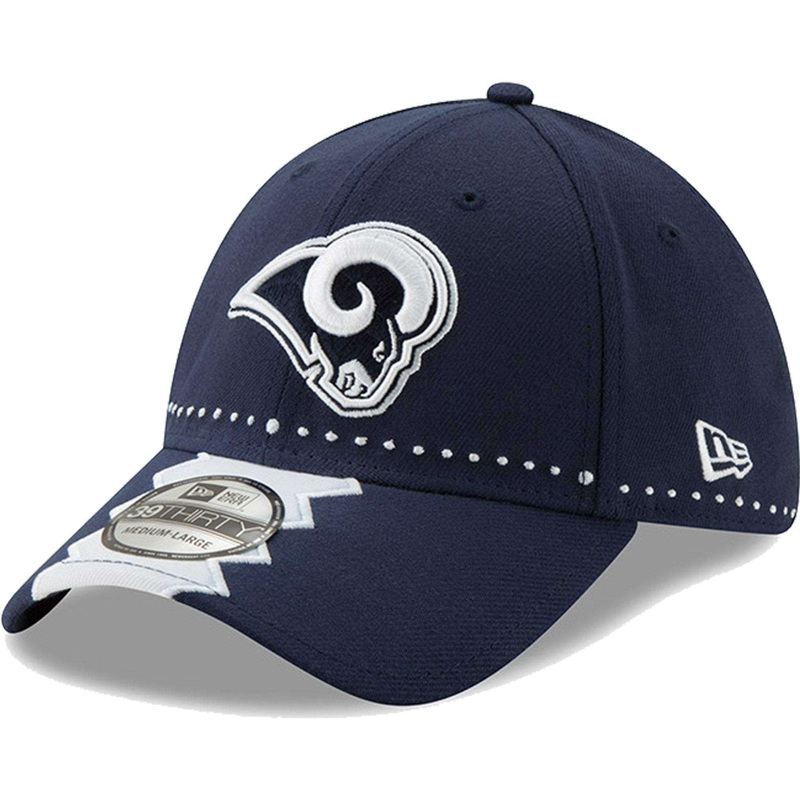Los Angeles Rams New Era 2019 NFL Draft 39THIRTY Stretch-Fit Hat – Navy