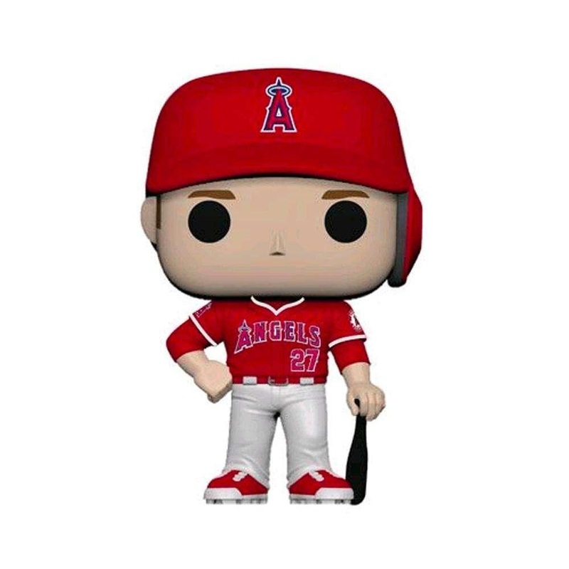 Mike Trout Los Angeles Angels MLB Funko Pop Figure – Red