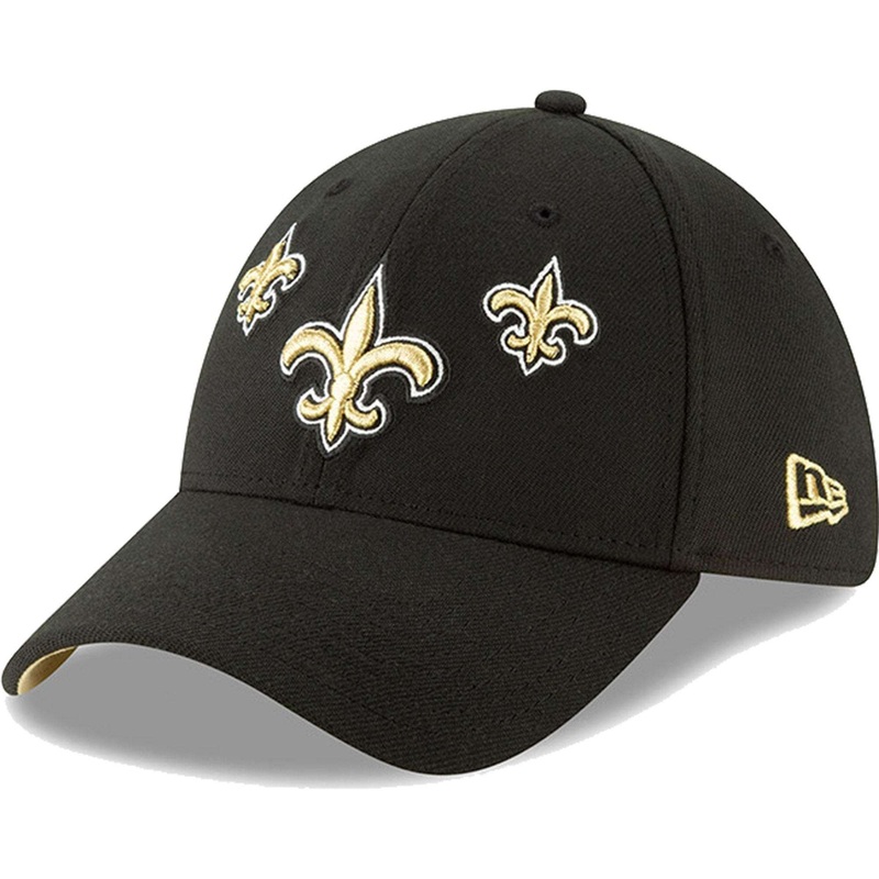 New Orleans Saints New Era 2019 NFL Draft 39THIRTY Stretch-Fit Hat – Black