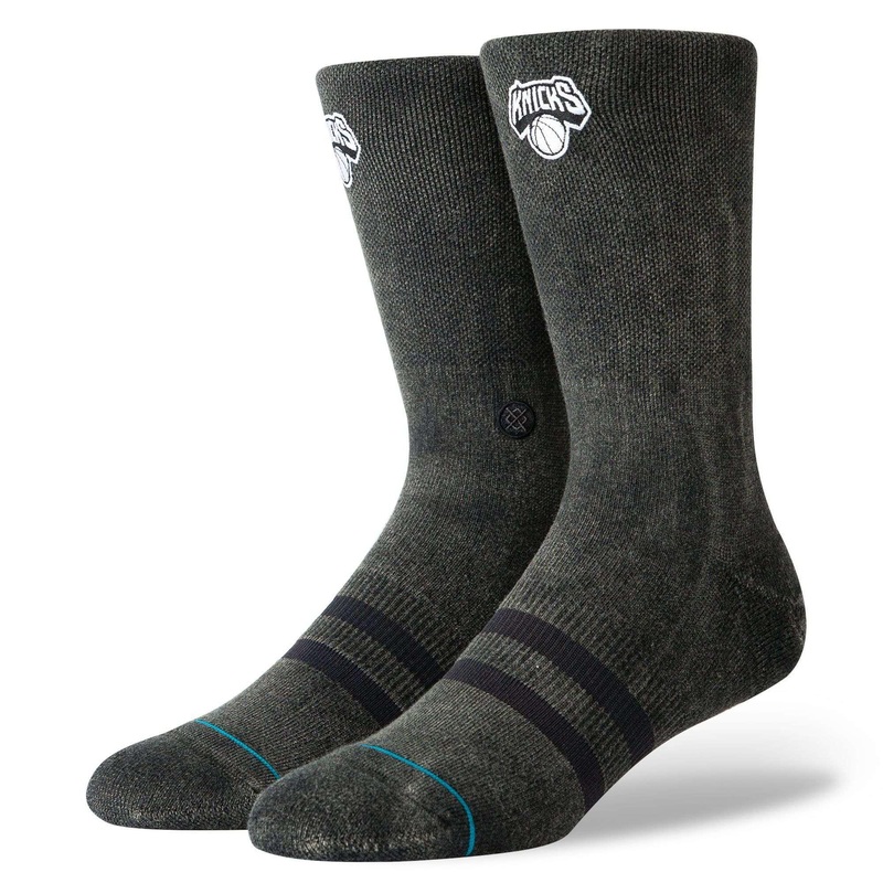 New York Knicks Stance NBA Blacktop Crew Socks – Black