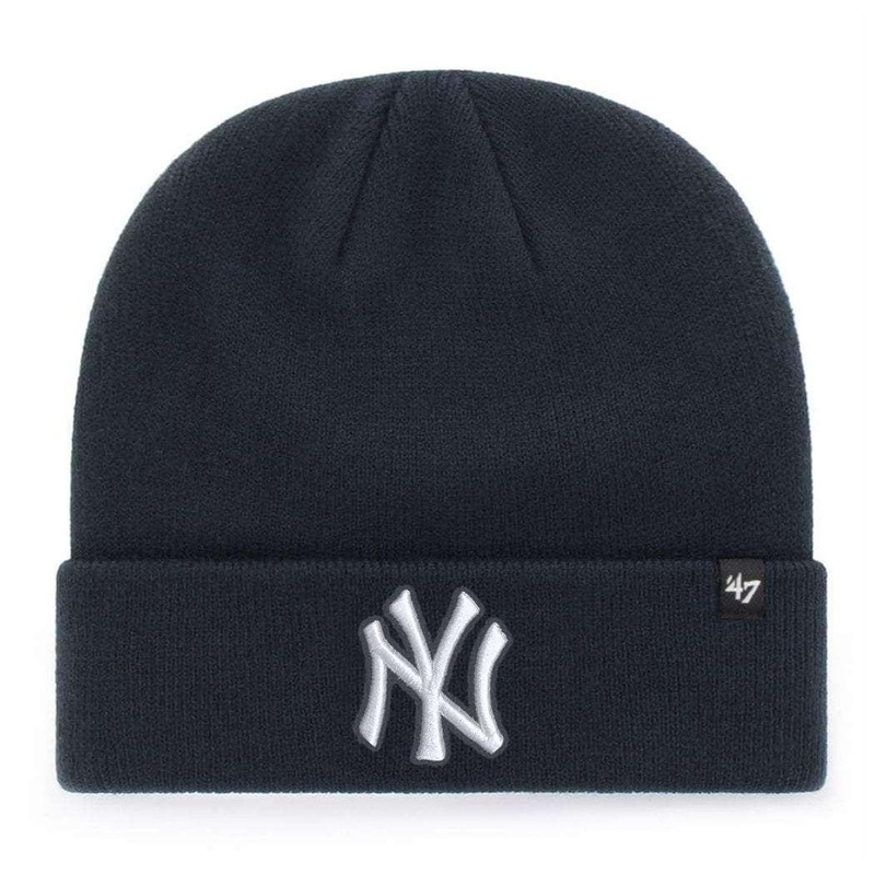 New York Yankees ’47 MLB Lift Raised Cuff Knit Beanie – Navy