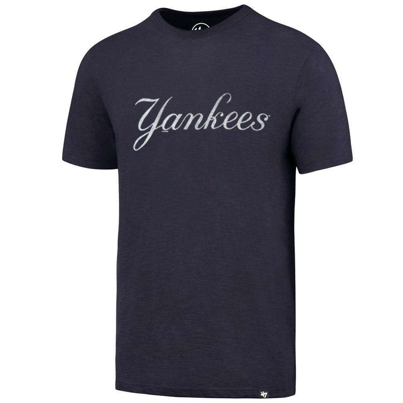 New York Yankees ’47 MLB Scrum Logo T-Shirt – Navy