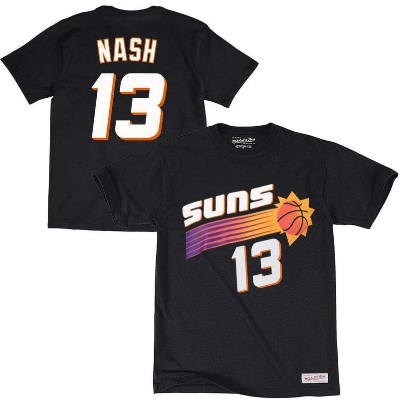 Steve Nash Phoenix Suns Mitchell & Ness NBA Player T-Shirt – Black