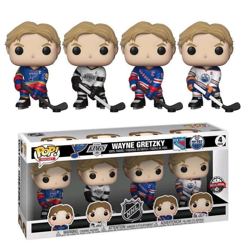 Wayne Gretzky Funko NHL Legends Pop Vinyl Figure 4 Pack