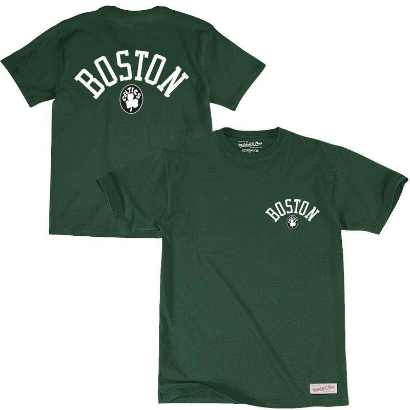 Boston Celtics Mitchell & Ness NBA Colour Pop II T-Shirt – Green