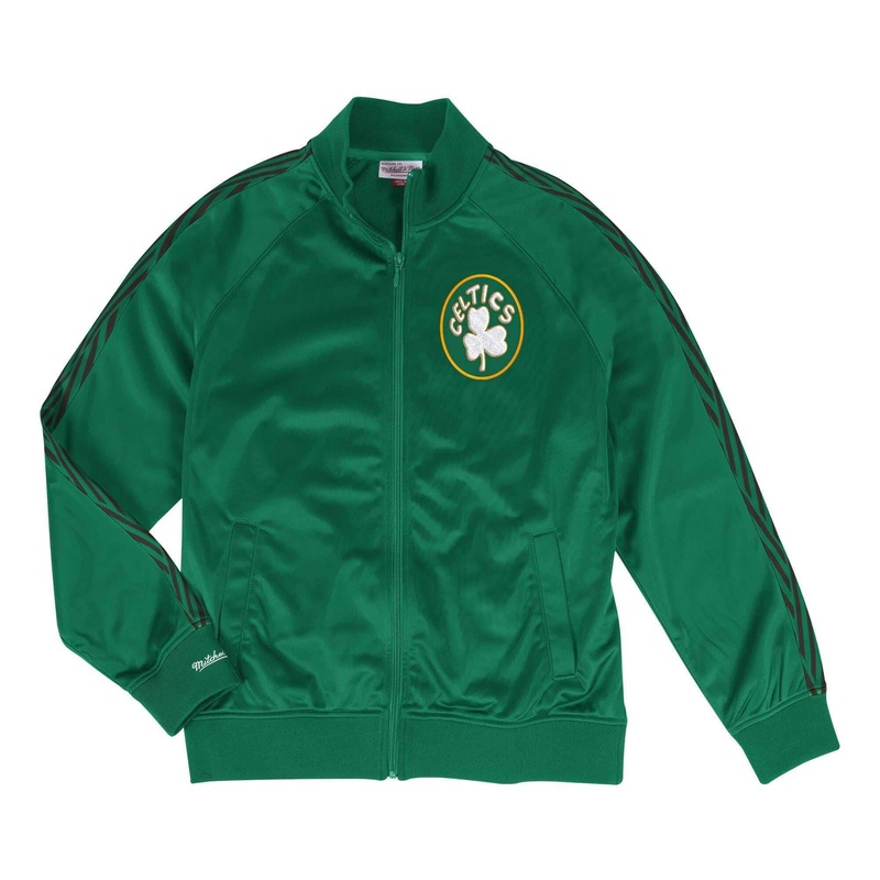 Boston Celtics Mitchell & Ness NBA HWC Track Jacket – Green