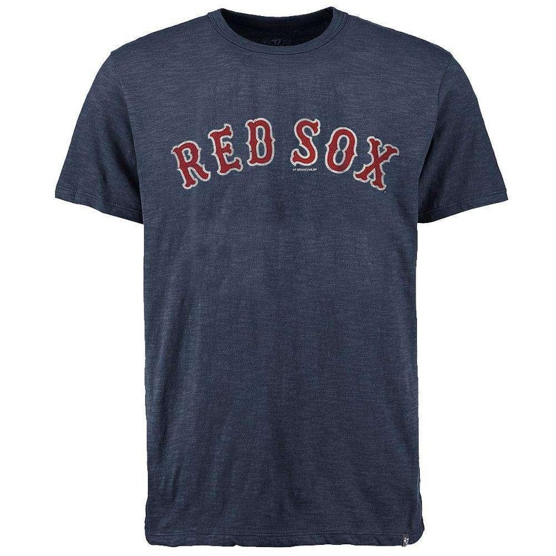 Boston Red Sox ’47 MLB Scrum Logo T-Shirt – Navy