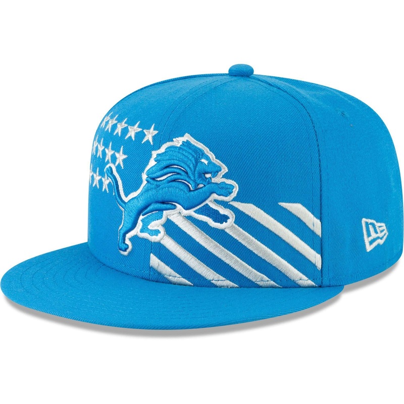 Detroit Lions New Era 2019 NFL Draft 9FIFTY Snapback Hat  Blue
