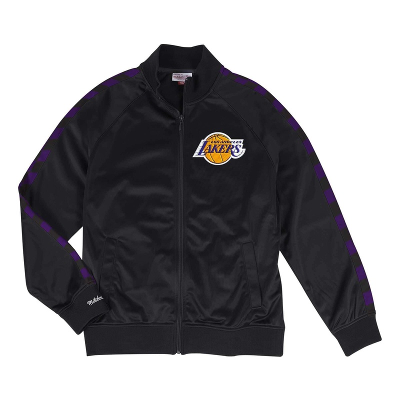 Los Angeles Lakers Mitchell & Ness NBA HWC Track Jacket – Black