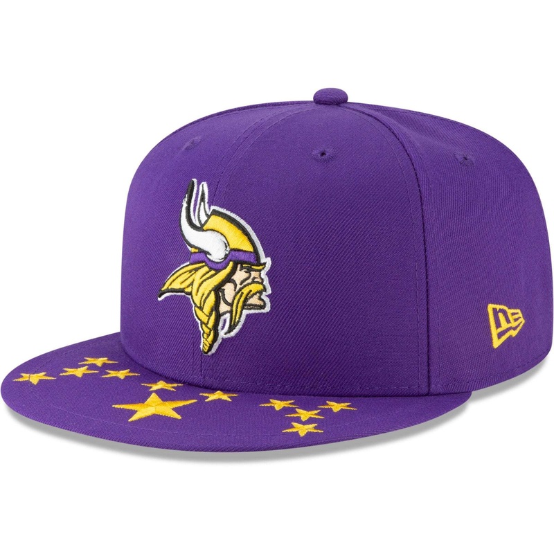 Minnesota Vikings New Era 2019 NFL Draft 9FIFTY Snapback Hat  Purple