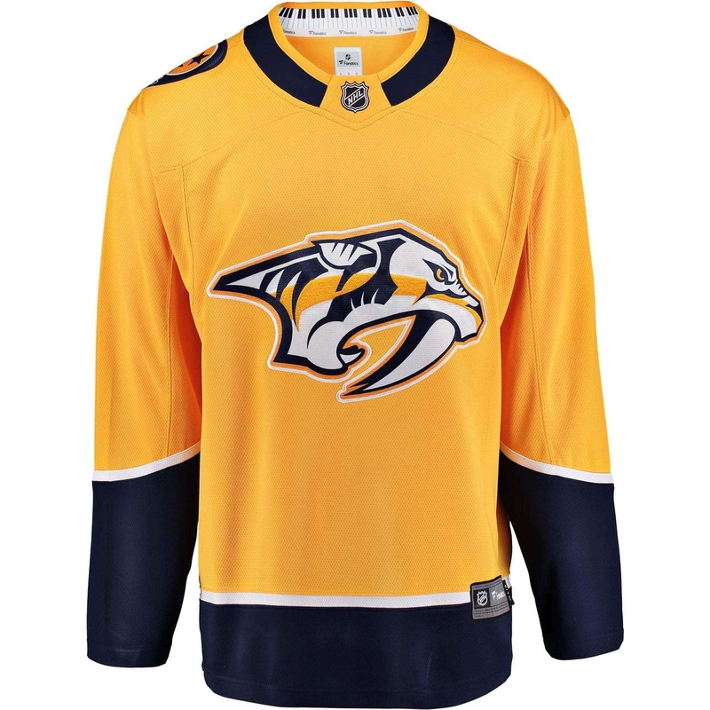 Nashville Predators NHL Breakaway Replica Jersey – Gold