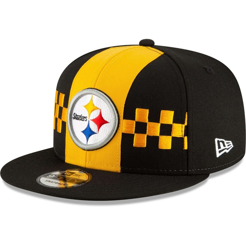 Pittsburgh Steelers New Era 2019 NFL Draft 9FIFTY Snapback Hat  Black