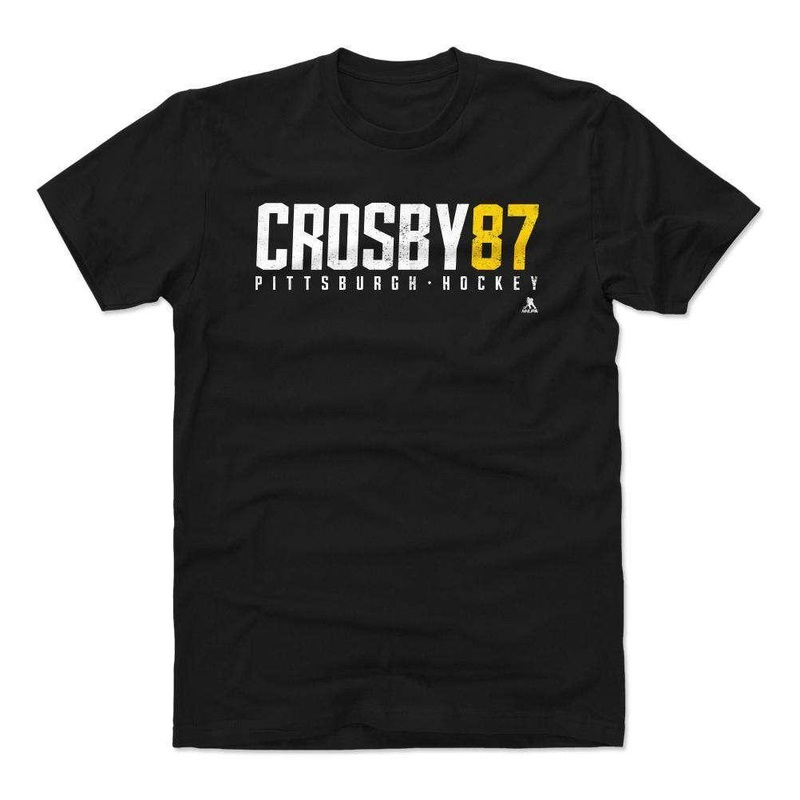 Sidney Crosby Pittsburgh Penguins 500 Level NHL Name T-Shirt – Black