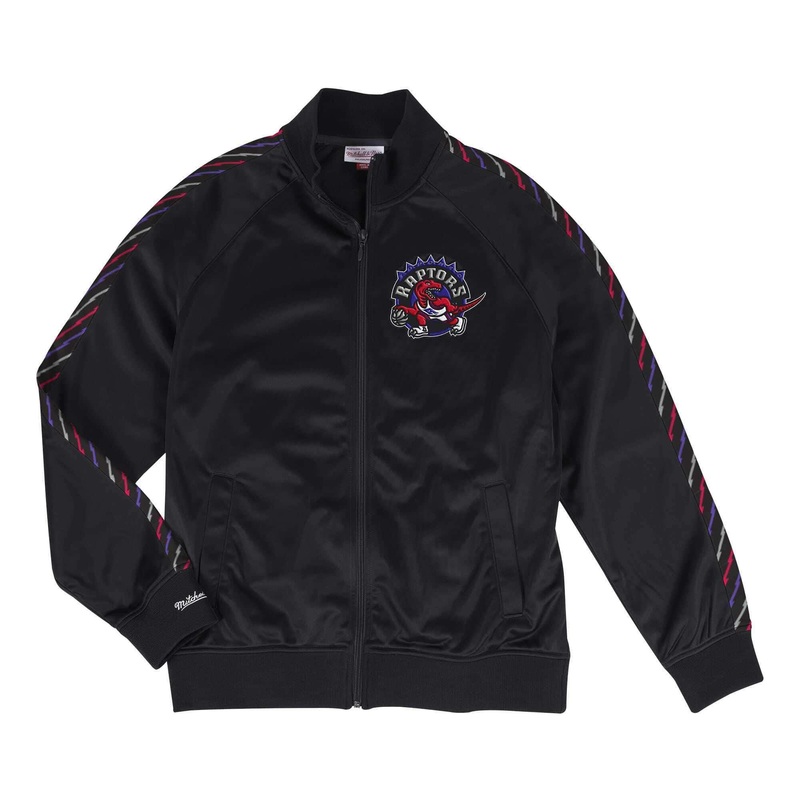 Toronto Raptors Mitchell & Ness NBA HWC Track Jacket – Black