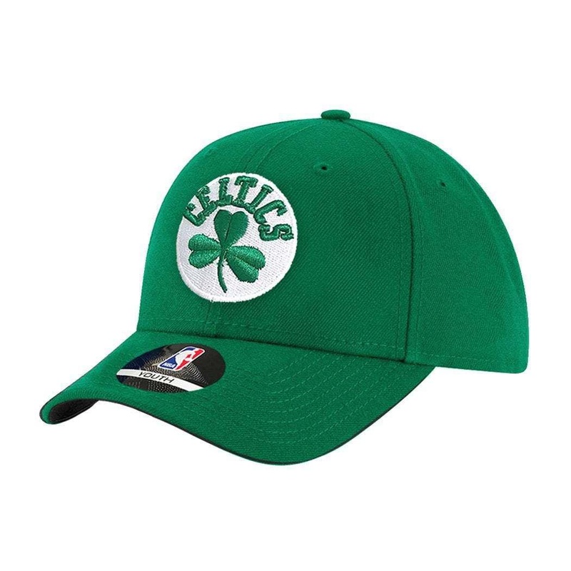 Youths Boston Celtics Outerstuff NBA Team Curve Hat – Green