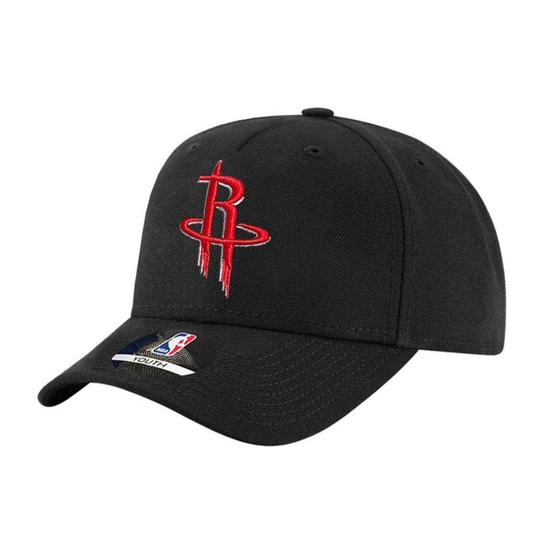 Youths Houston Rockets Outerstuff NBA Team Pinch Curve Snapback Hat – Black