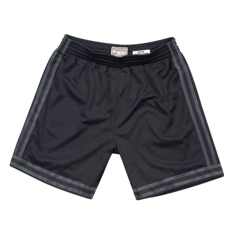 Boston Celtics Mitchell & Ness NBA Tonal Black Swingman Shorts
