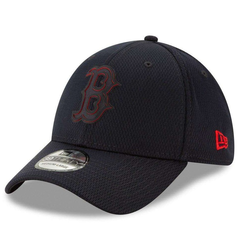 Boston Red Sox New Era MLB 2019 Clubhouse 39THIRTY Stretch-Fit Hat – Navy