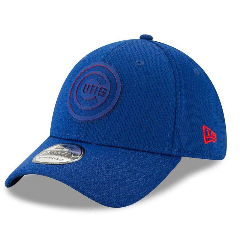 Chicago Cubs New Era MLB 2019 Clubhouse 39THIRTY Stretch-Fit Hat – Blue