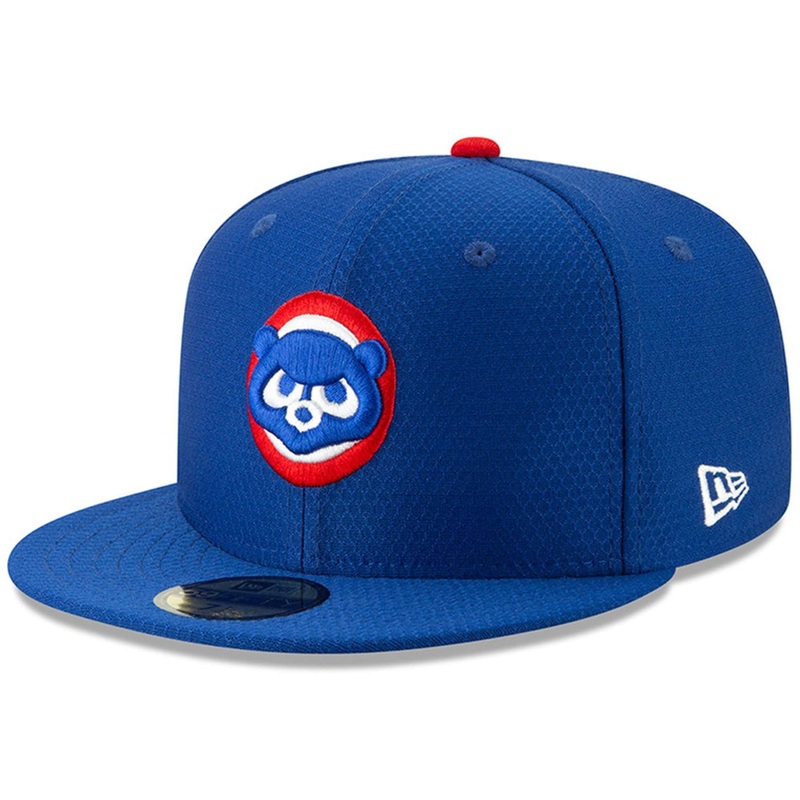 Chicago Cubs New Era MLB 2019 Spring Training BP 59FIFTY Fitted Hat – Blue
