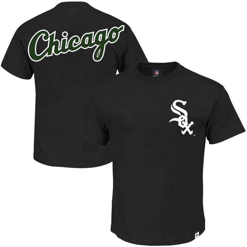 Chicago White Sox Majestic MLB Hastings T-Shirt – Black