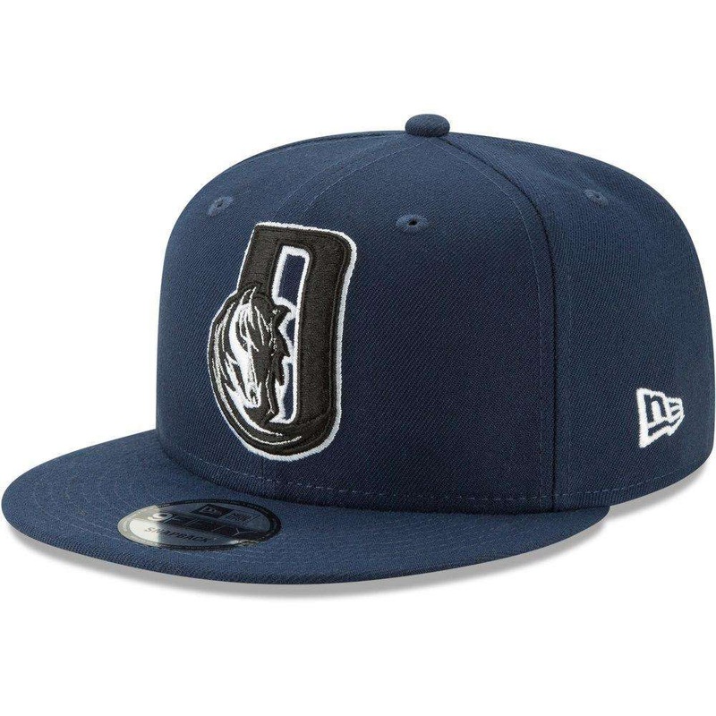 Dallas Mavericks New Era NBA 2019 Back Half 9FIFTY Snapback Hat  Navy